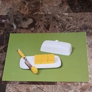2020 Lego Still Life With Bricks Postcard Butter   🧈